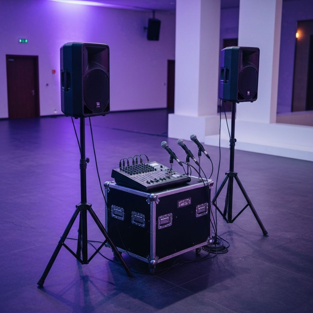 Alquiler de sonido en Pinamar combo esencial para eventos